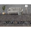 Crown Wool Oriental Area Rug in Ivory/Black