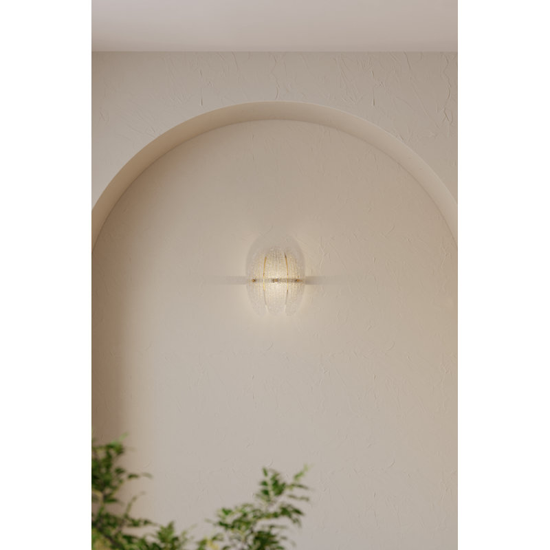 Applique murale 1 lumière 11,5 po Marclaire, Clair