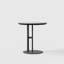 Table d'appoint grise 19,7 po, table de bout à cadre en acier inoxydable, table d'appoint multifonctionnelle