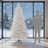 7.5Ft Snow Flocked Artificial Christmas Tree