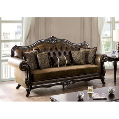 Astraya 90.25'' Rolled Arms CAL117 Compliant Sofa -  Bloomsbury Market, 2959B23A12B14D4DB2776F314086400B