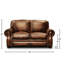 Balmoral Leather Loveseat-72461419-72458619-72461526