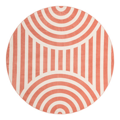 Unique Loom Lines Whimsy Kids Rug