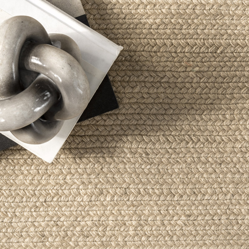 Georgina Casual Solid Area Rug, Rectangle 5' x 8'