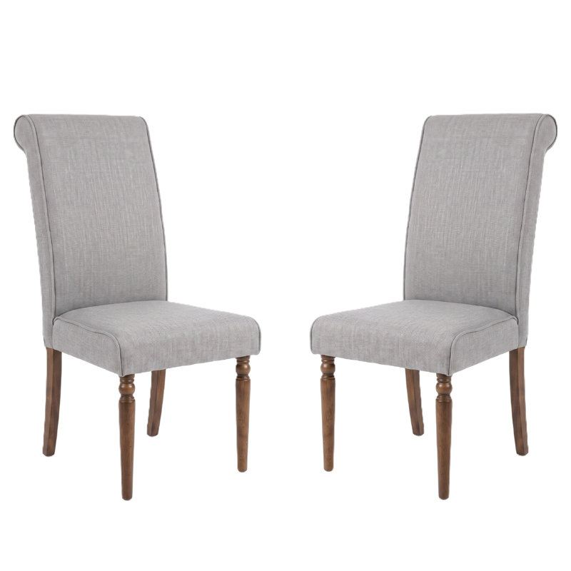 Chaise de salle à manger Pryor (ensemble de 2), Brun