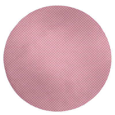 Tapis de zone rose dégradé géométrique classic