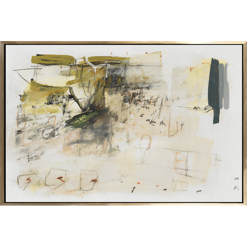 Olive Unraveling Painting