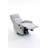 Short Plush Manual Button Armchair Sofa-1452172808