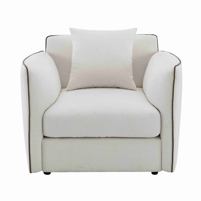 Chaise en chenille avec coussin