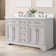 Currahee 54'' Free-standing Double Bathroom Vanity with Engineered Stone Vanity Top