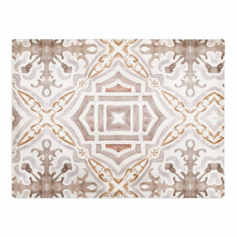 Dayvon Polyester Geometric Rectangle Placemat
