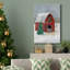 «Christmas On The Farm I», reproduction sur toile tendue-2142892733