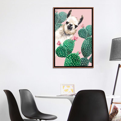 Art du lama et du cactus