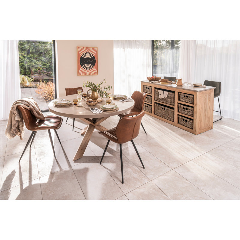 4 - Person Concrete Dining Set