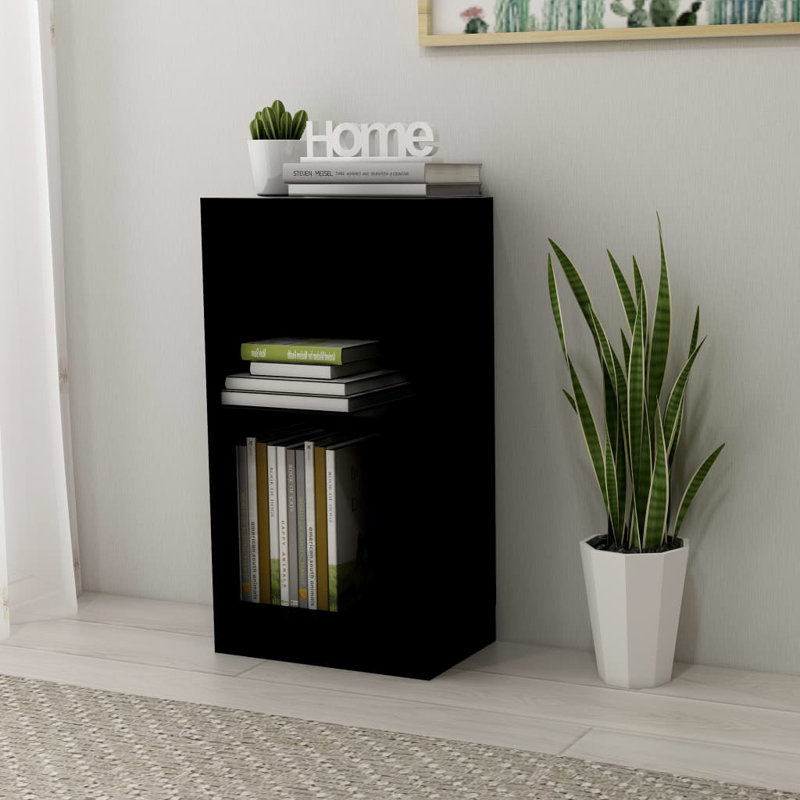 Jacinda Standard Bookcase, Black, (5 Shelves) 189cmH x 60cmW x 30cmD