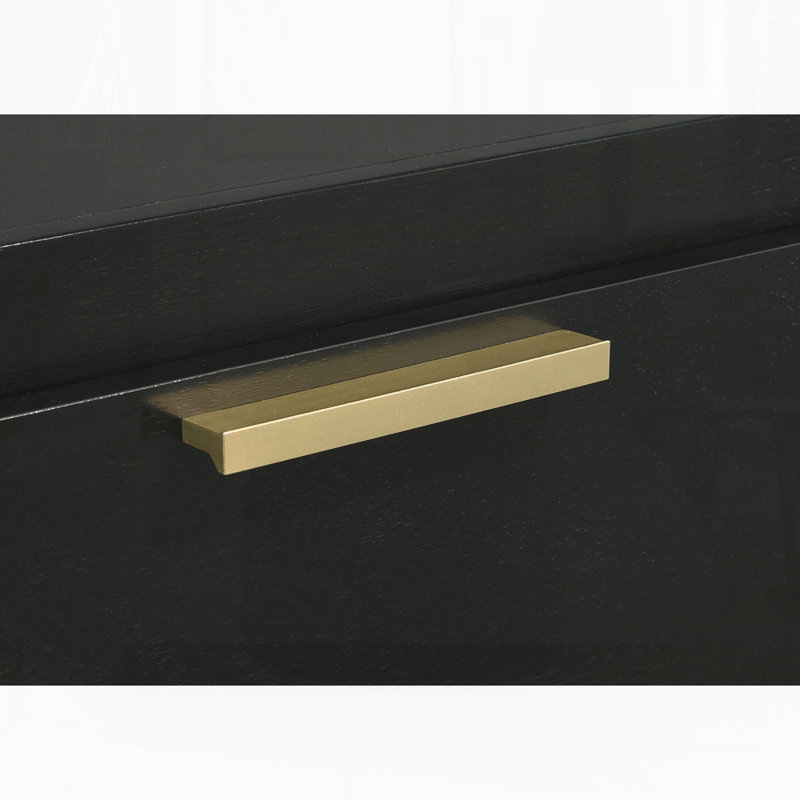 Table de chevet moderne pour chambre à coucher, Noir