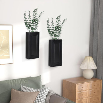 Vase mural en bois Durno