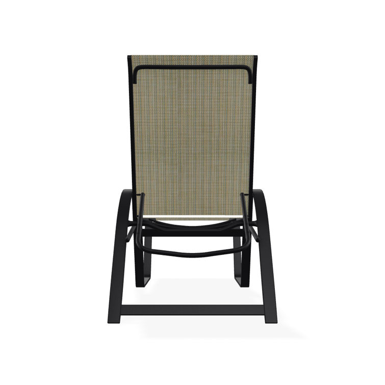 Holna Outdoor Rust-Resistant Metal Chaise Lounge