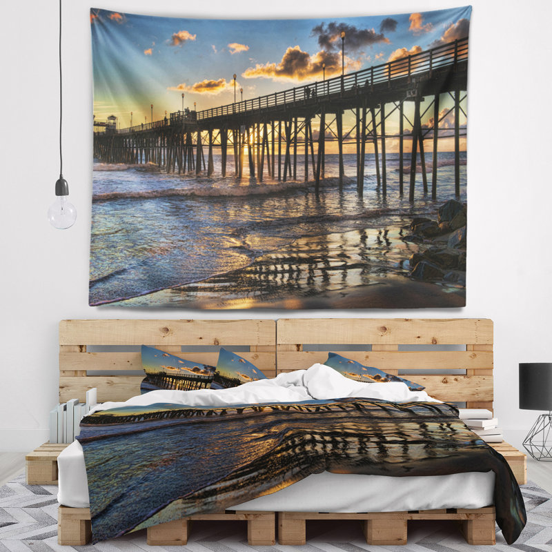 Tapisserie Seascape, H 32 po x l 39 po
