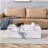 39.3*23.6*11.8 Inch White Marble Pattern MDF Coffee Table - Luxurious Design, Perfect Living Room Accent - Stylish and Durable Design. Suitable for various situations and scenes.W1151P194279