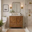 Meuble-lavabo de salle de bain de 30 pouces avec lavabo, armoire de rangement autoportante avec portes et tiroirs