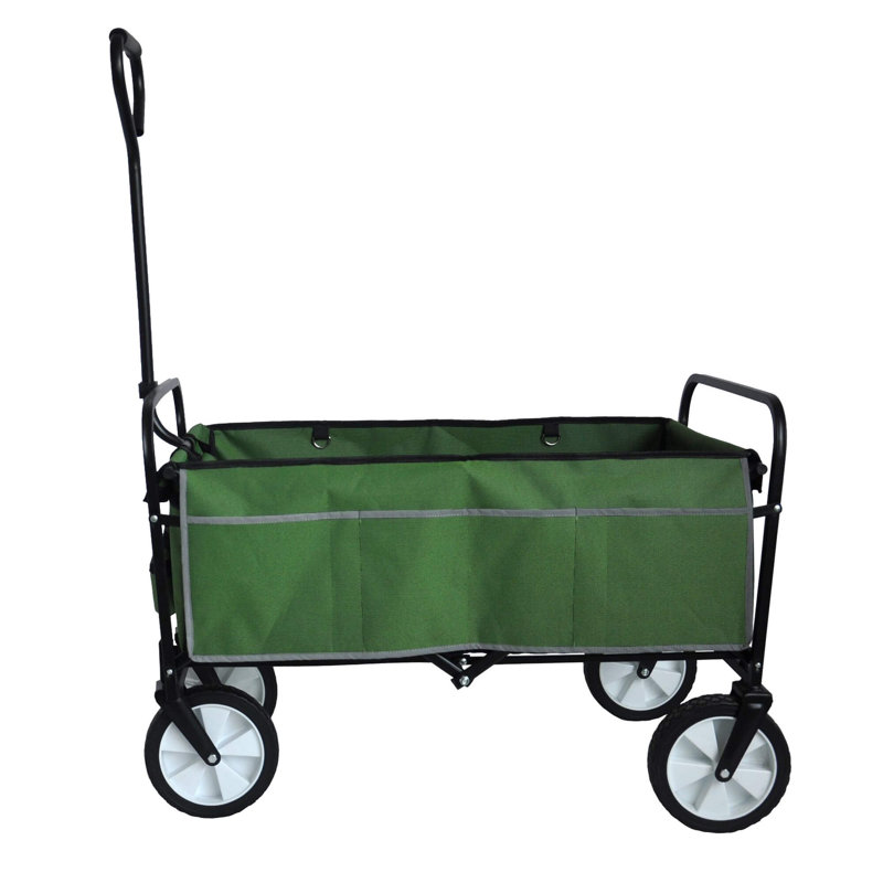 46.46'' H x 40.5'' W Utility Cart with Wheels, Green
