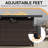 25" H x 27"W Outdoor Fireplace 50000 BTU Propane Gas Fire Pit Table-1115329687