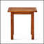 Table d'appoint d'extérieur SELMA avec conception à lattes, durable et résistante aux intempéries-802722469