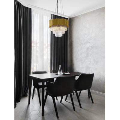 MAGNOLIA 5 - Light Gold Pendant