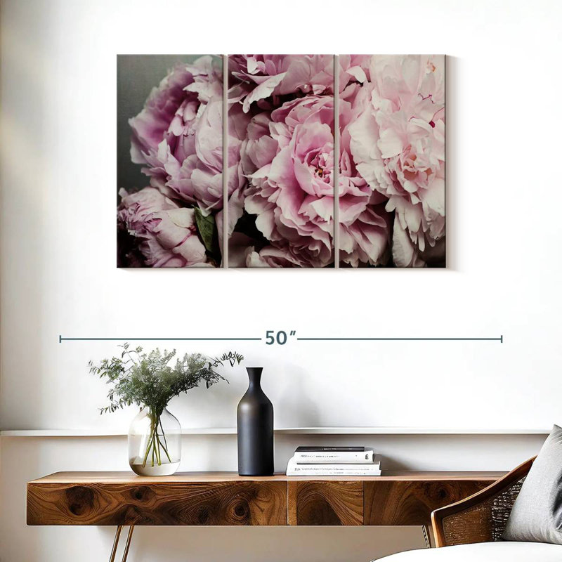 Harnek pivoines à gogo, H 24 po x l 38 po