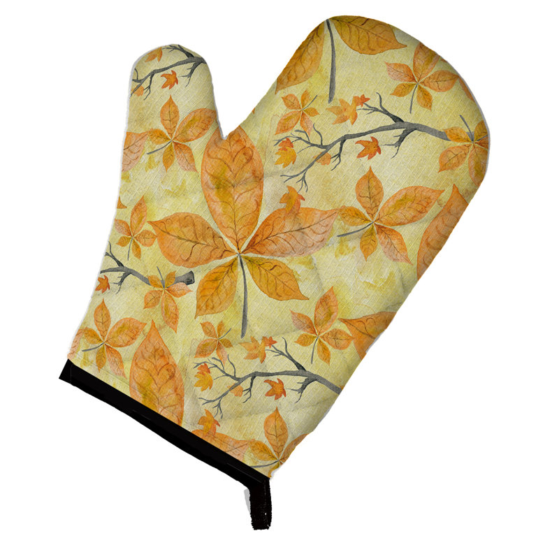 Caroline's Treasures Floral Oven Mitt