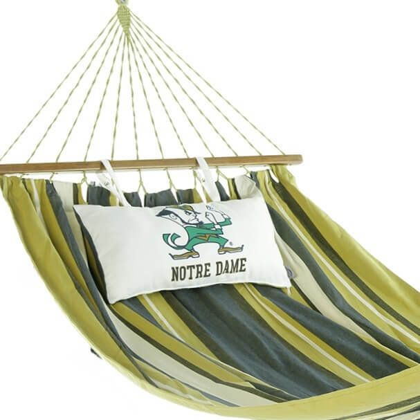 Hamac Leprechaun Notre Dame Fighting Irish bleu marine et or