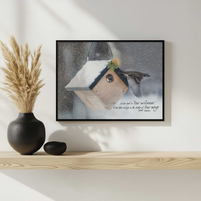 «Your Wings» par Robin-Lee Vieira, reproduction d'art, L 48 x H 36, Argent, Impression encadrée