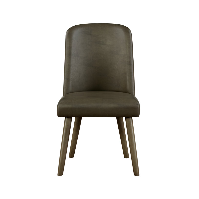 Ensemble de 2 chaises d'appoint en cuir synthétique Waylon