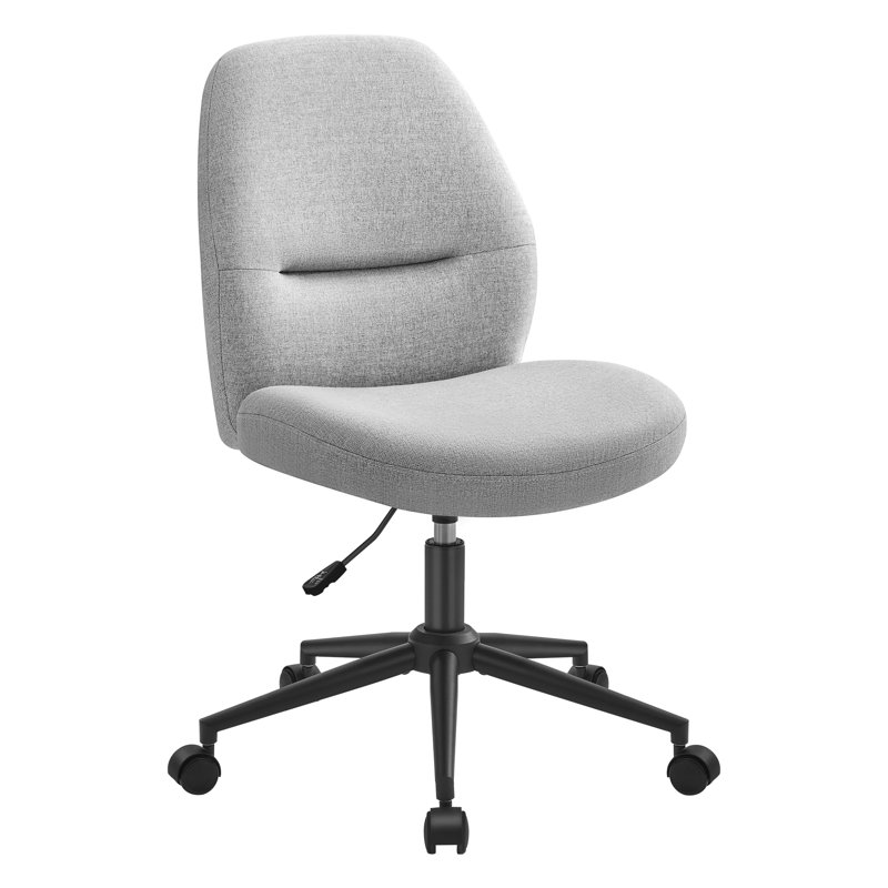 Sabrian Cotton Blend Office Chair, Gray