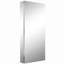 Armoire à pharmacie 16 po x 36 po en aluminium encastré et à fixation en surface-133233870