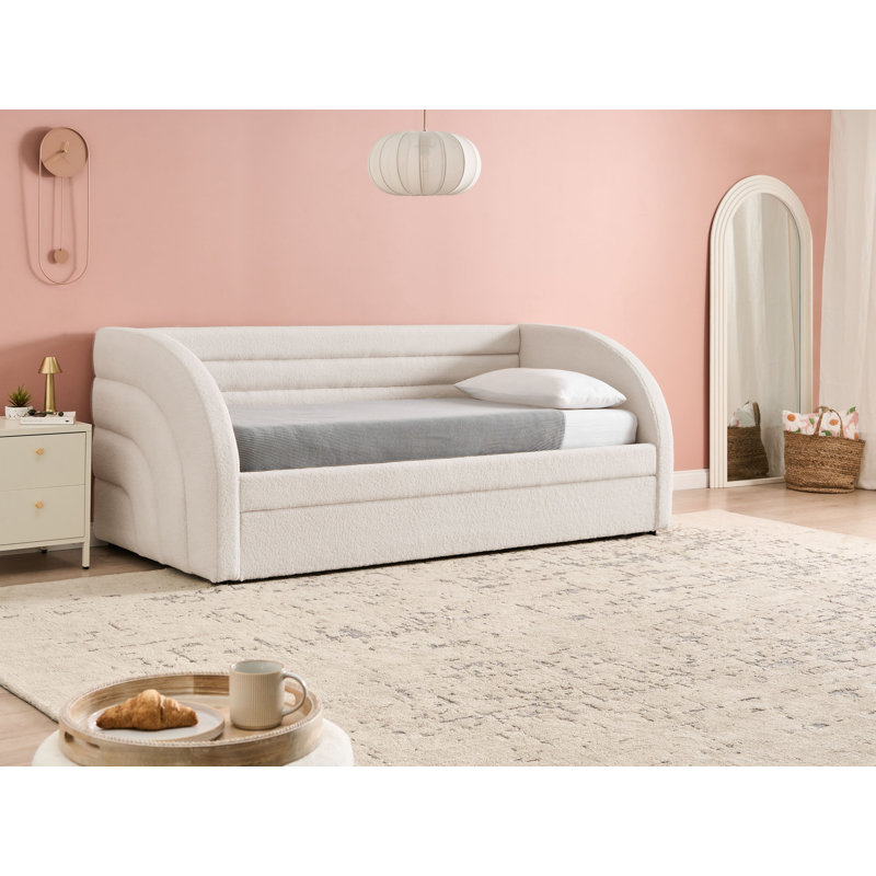 Upholstered Daybed with Trundle