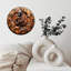 Horloge murale en bois babouin