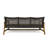 Comfortable Outdoor Seating - Wood And 3 Seater Natural Material Design-1962806816