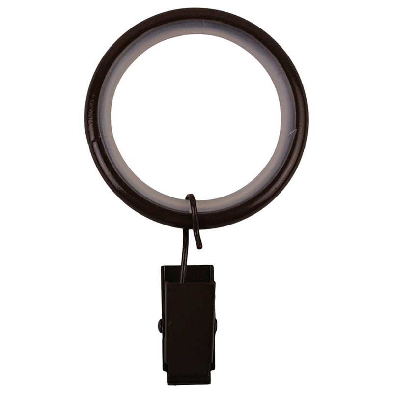 Anneaux de rideau 1,8 po Preusser, Bronze