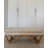 SEAT4U 48" Jaculine White Boucle Upholstered Pillow Cushion Top Bedroom Wooden Bench-2062728294