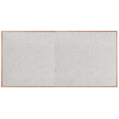 Burlap Weave Wall Mounted Bulletin Board -  AARCO, OV4896892