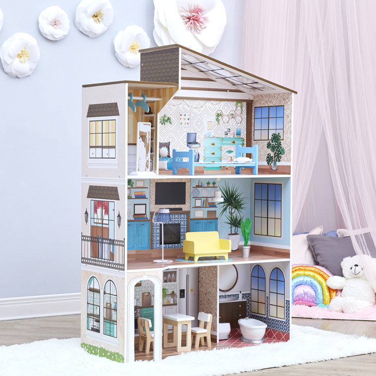 Olivia's Little World Dreamland Mediterranean Dollhouse & Reviews | Wayfair.co.uk