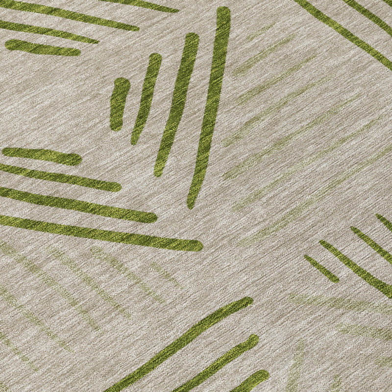 Machine Washable Indoor/Outdoor Chantille ACN2413 Geometric Rug, Rectangle 5' x 7'6"