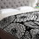 Housse de couette simple bouquet de fleurs Love