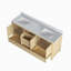 Meuble-lavabo double avec portes et tiroirs-752073244-752073242