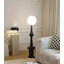 Luminaire sphérique colonne Mid-Century