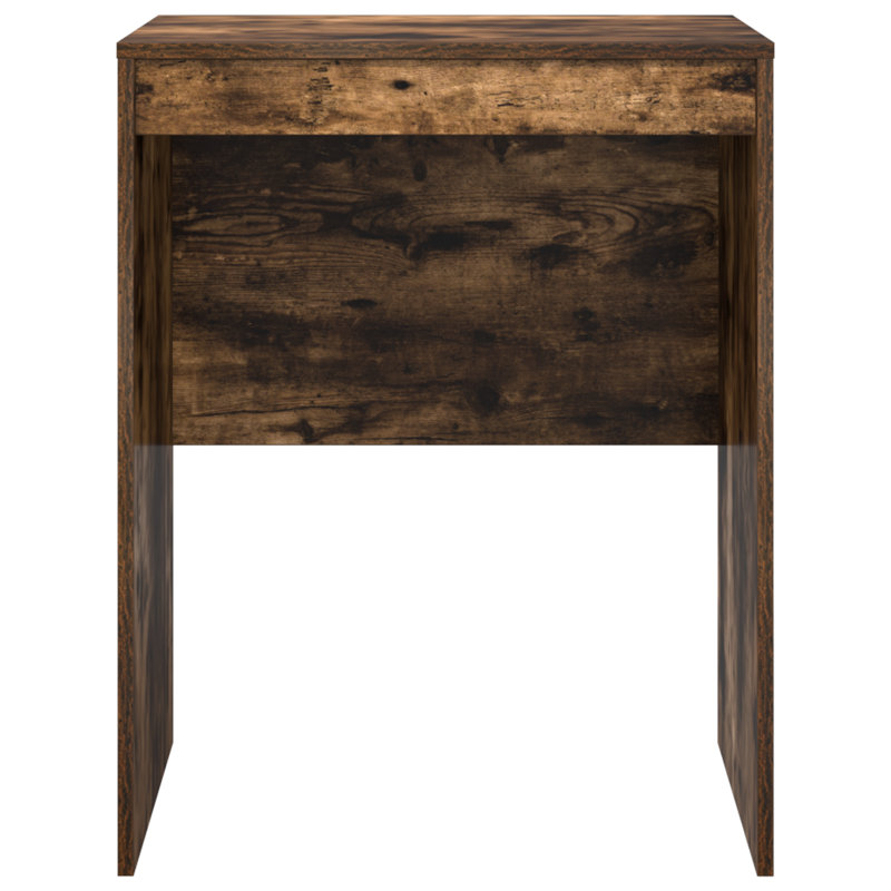 Writing Desk Particle Board 76 Cm, Smoked Oak, 76cm H x 60cm W x 50cm D