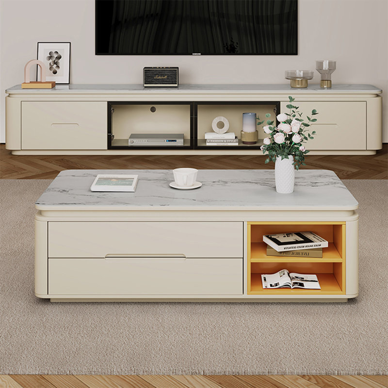 Ansell, Blanc / Gris, H 19,7 po x L 55,1 po x l 31,5 po