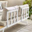 River 2 Seater Garden Sofa Modular Chaise with Coffee Table - Luxury Patio Day Bed (Cover Included)-94883813